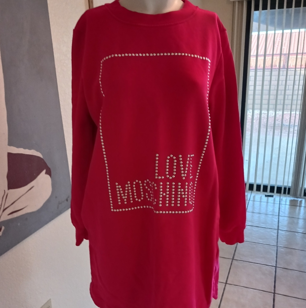 Love Moschino Sweatshirt Dress